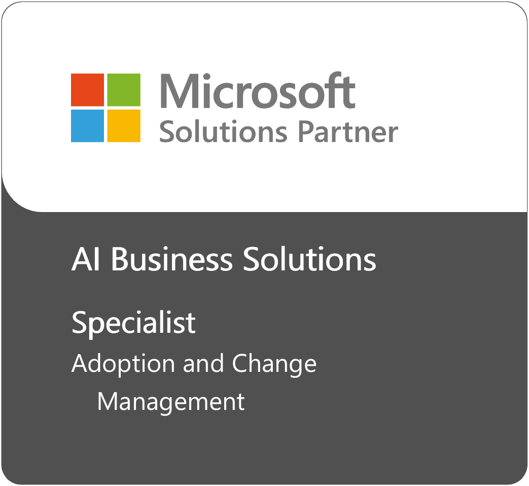 Microsoft Solutions Partner - AI Business Solutions and specializations